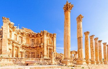 Les ruines de Jerash 
