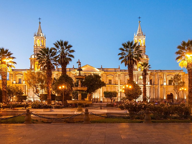 La Plaza de Armas d'arquipa