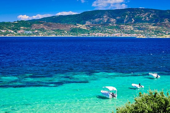 Les plages de la Chalcidique (Grèce continentale)