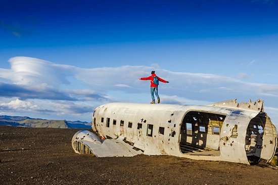 Epave d'avion à Sólheimasandur