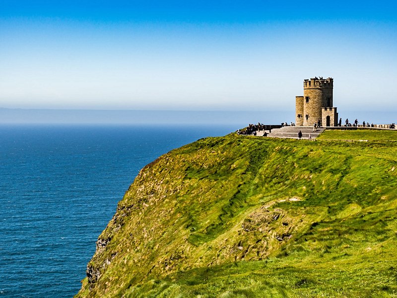La décoiffante : Les falaises de Moher