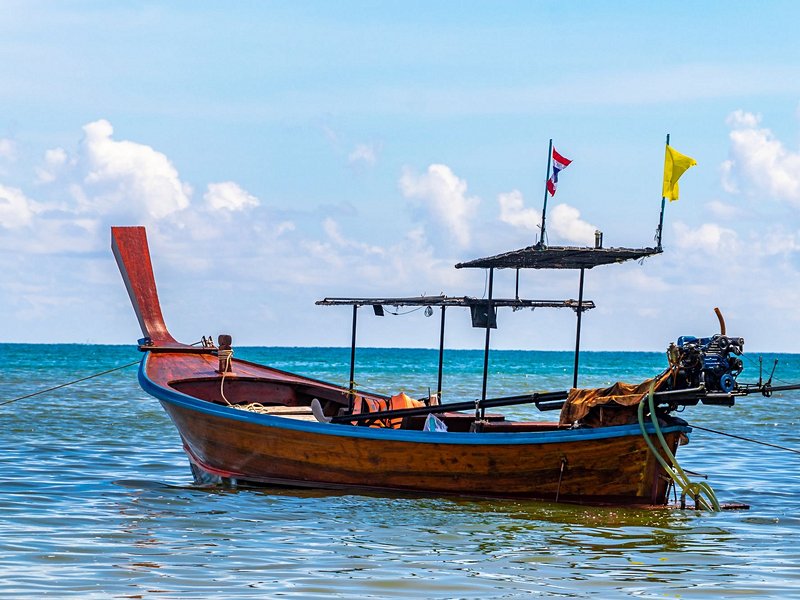 Se balader en longtail boat