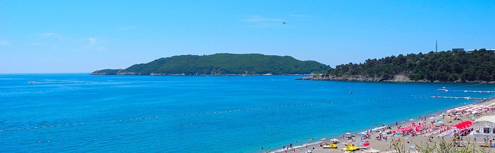 Becici beach, Becici