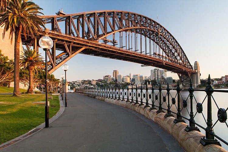 Traverser le Harbour Bridge à pied