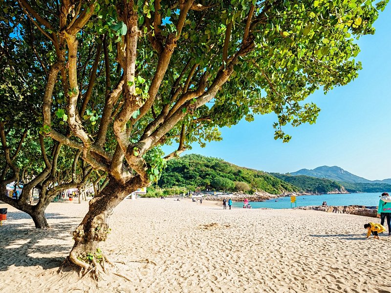 Plage de Hung Shing Yeh (Île de Lamma)