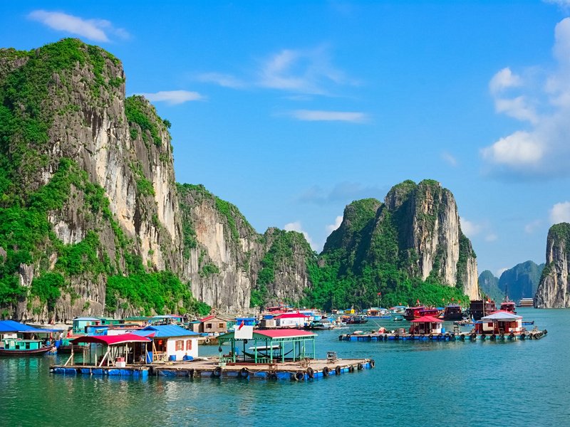La baie d’Halong
