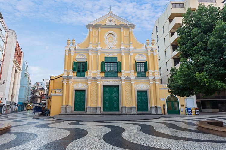 L’héritage portugais : place Senado 2