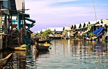 Village flottant de Tonlé Sap