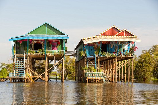 Village flottant de Kampong Phluk