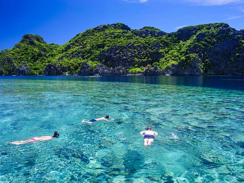 Faire du snorkeling dans l'archipel de Bacuit