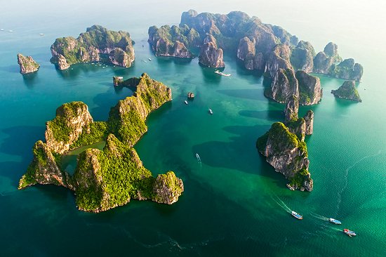 La baie d’Halong