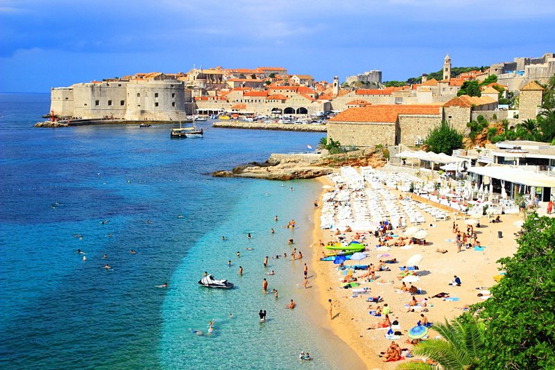plage Plage de Banje Beach, Dubrovnik