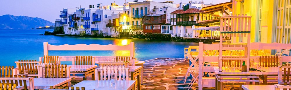 Le village de Chora et le quartier de la petite Venise