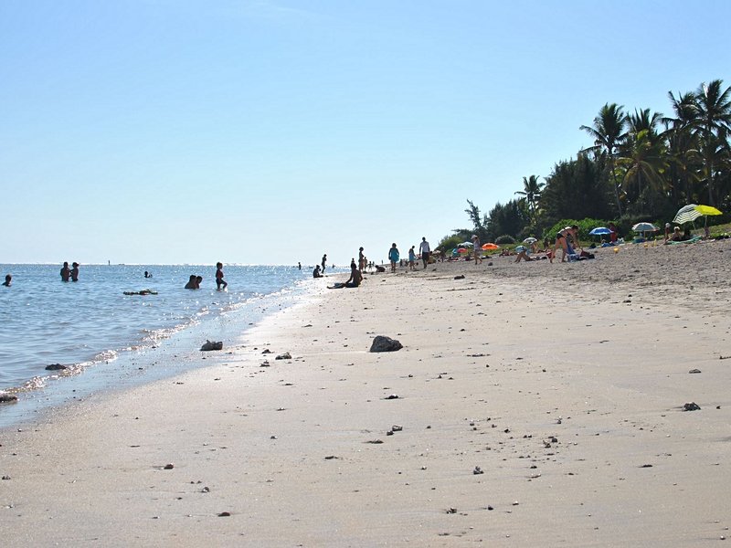 La plage de la Saline