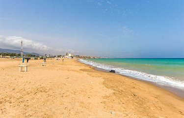 La plage d'Oran