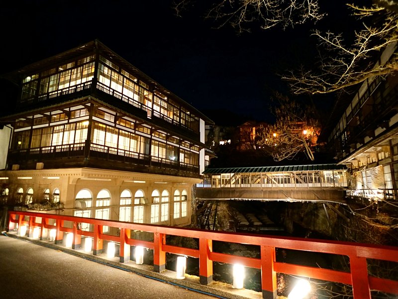 Le village de Shima Onsen