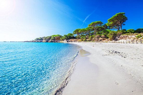 La plage de Palombaggia, Porto Vecchio