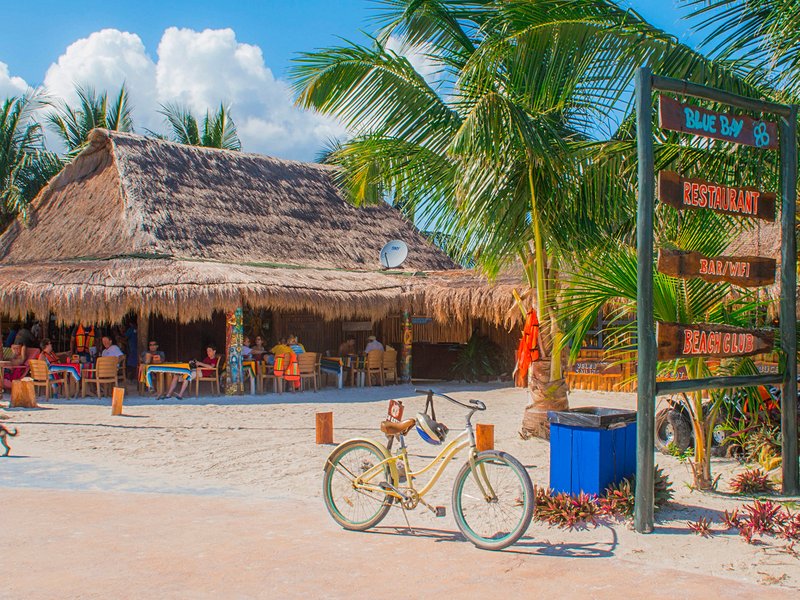 Le village de Mahahual