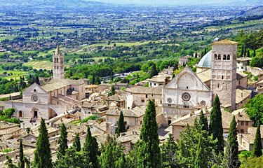 Le village d'Assisi