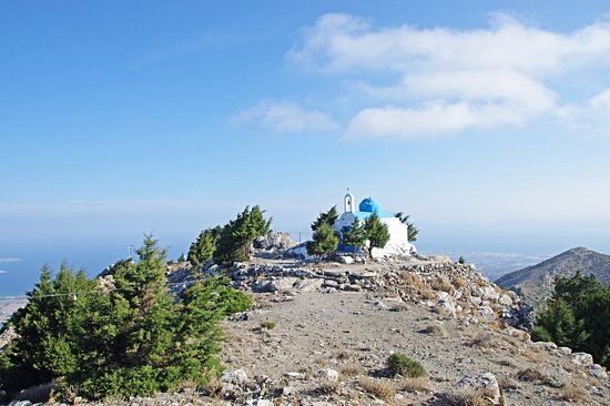 Les villages de montagne de Zia et Pyli