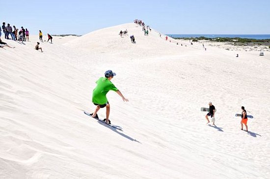 Surfer...sur des dunes