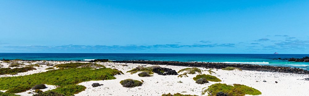 La plage de Caleton Blanco