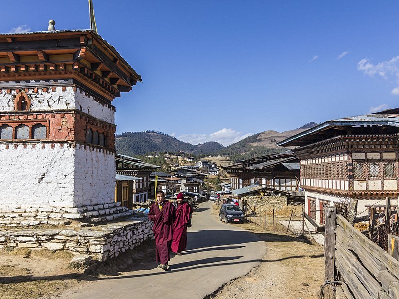 La vallée de Phobjikha