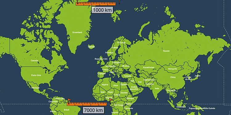 Cartes du monde : découvrez la vraie superficie des pays