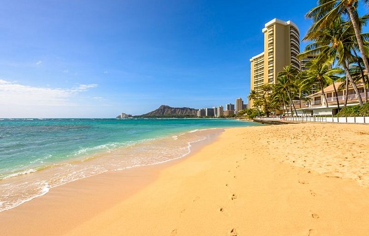 La plage de Waikiki