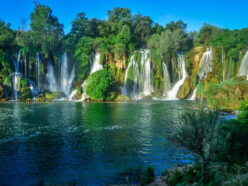 Les cascades de Kravice, Skakavac et du parc de la Una