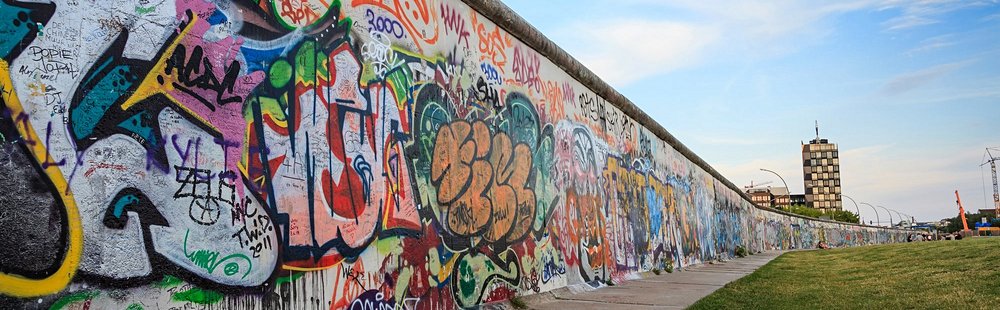 La East Side Gallery et le mur de Berlin