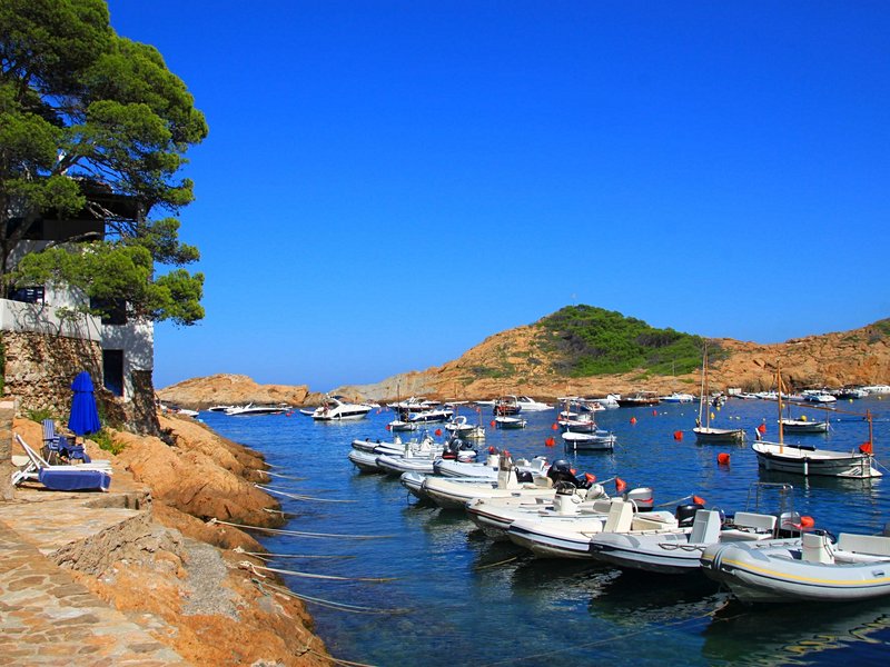 La plage de Sa Tuna à Begur