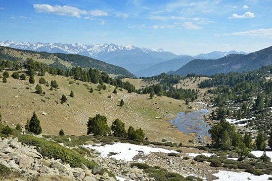 Randonner au niveau de la boucle de Coronallacs