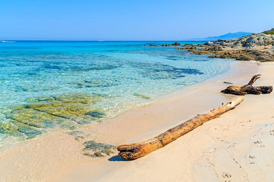 La plage de Saleccia, désert des Agriates