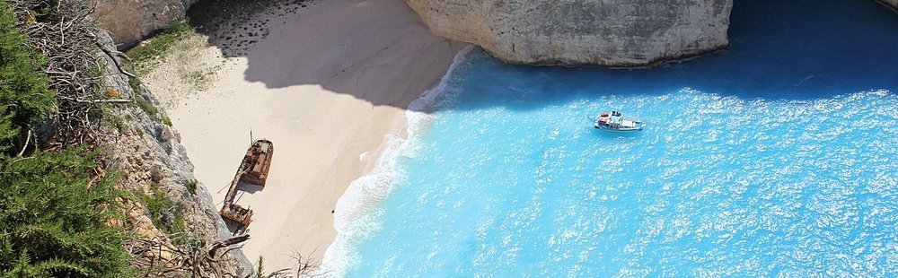La plage de Navagio (Baie du naufrage)