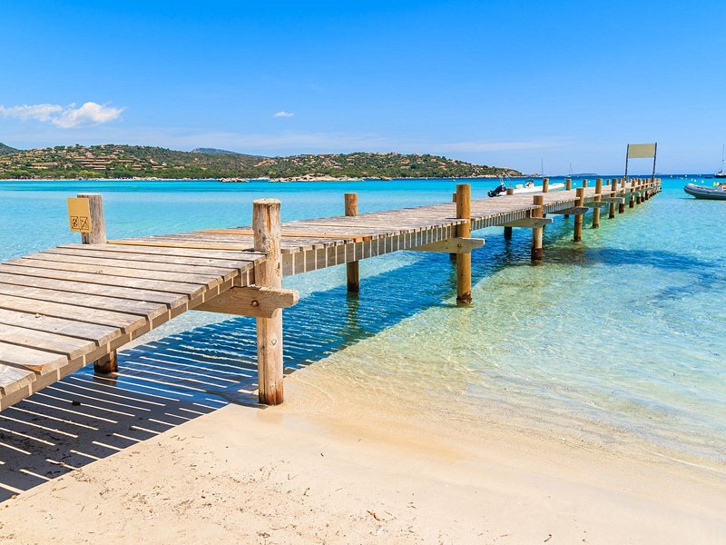La plage de Santa Giulia