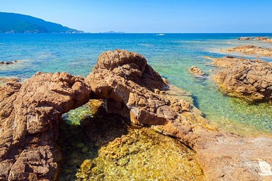 La plage de Capo di Feno, Ajaccio