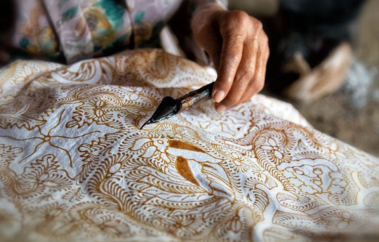 Du tissu batik 