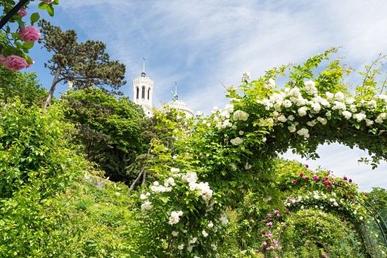 Se balader dans un jardin romantique