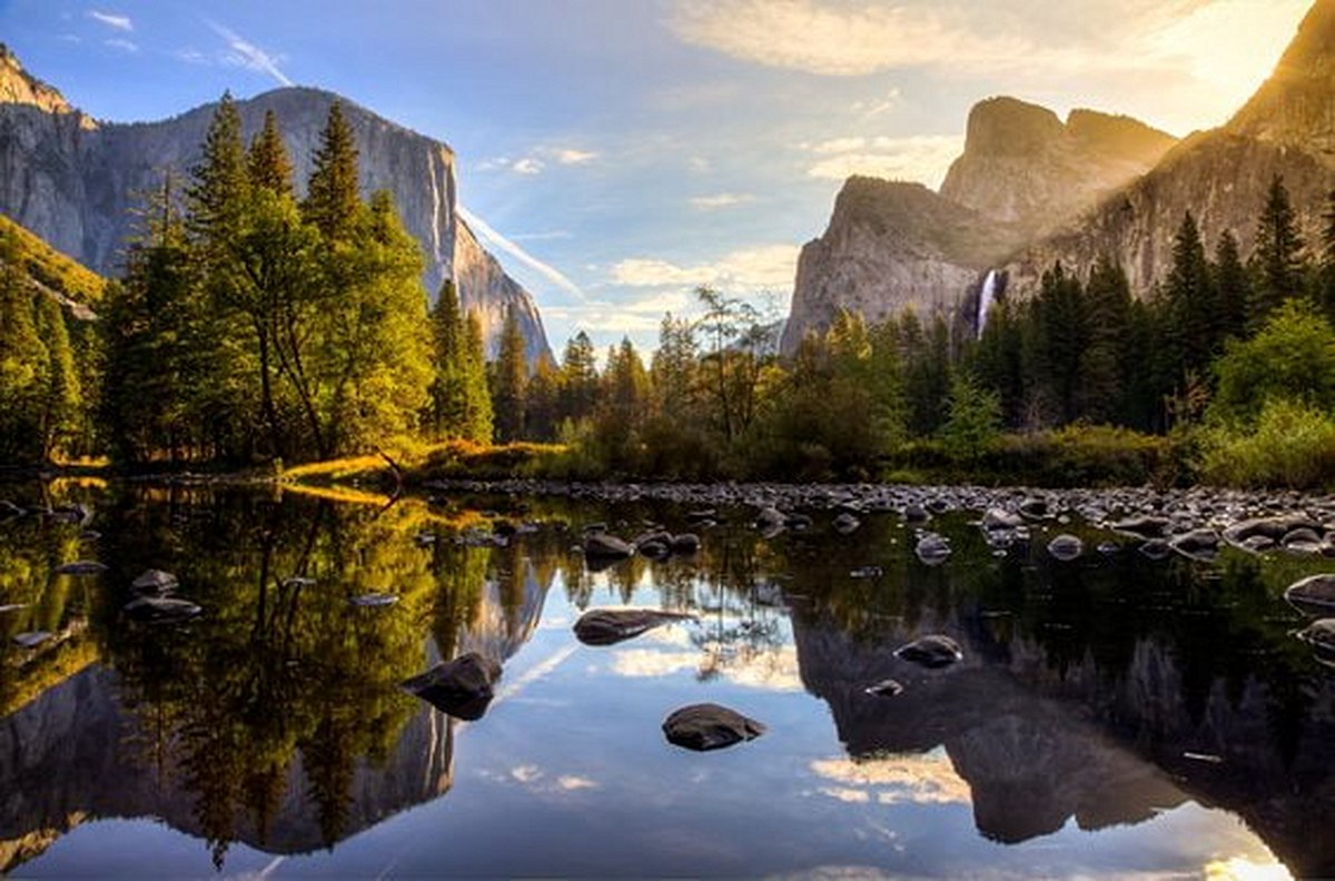 Randonner dans le parc de Yosemite