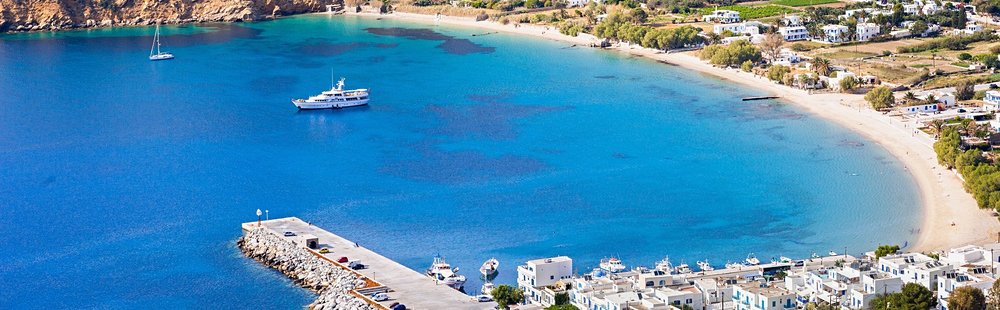 Le port d'Aegiali