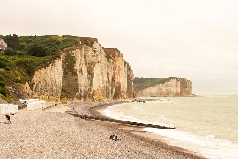 plage La plage de Quiberville