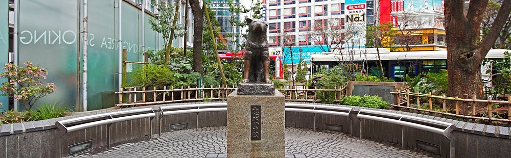 Shibuya et la statue de Hachiko