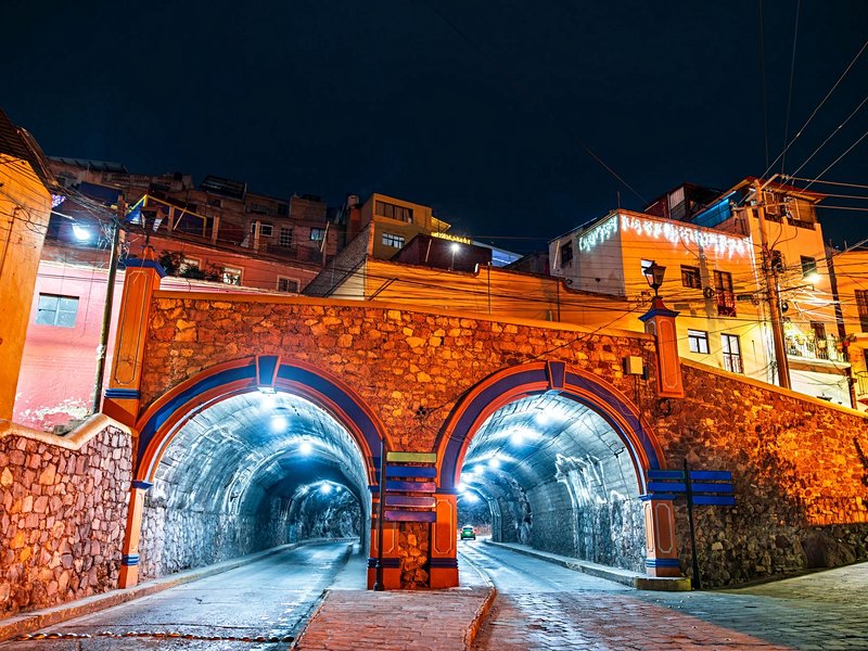 Rues souterraines de Guanajuato
