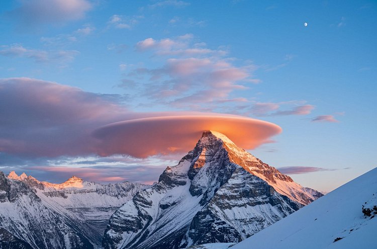 Le « Nuage lenticulaire » - Alpes