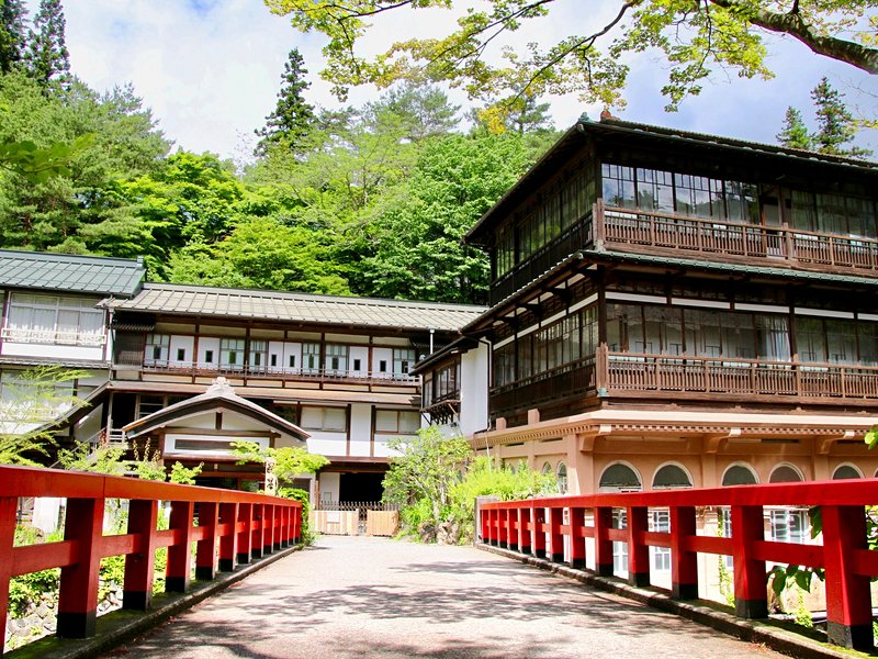 Le village de Shima Onsen