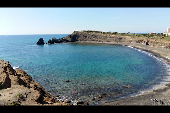 La plage de la Grande Conque au Cap d’Agde