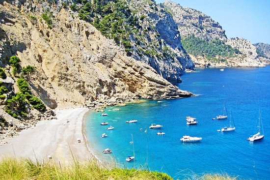 La plage de Coll Baix