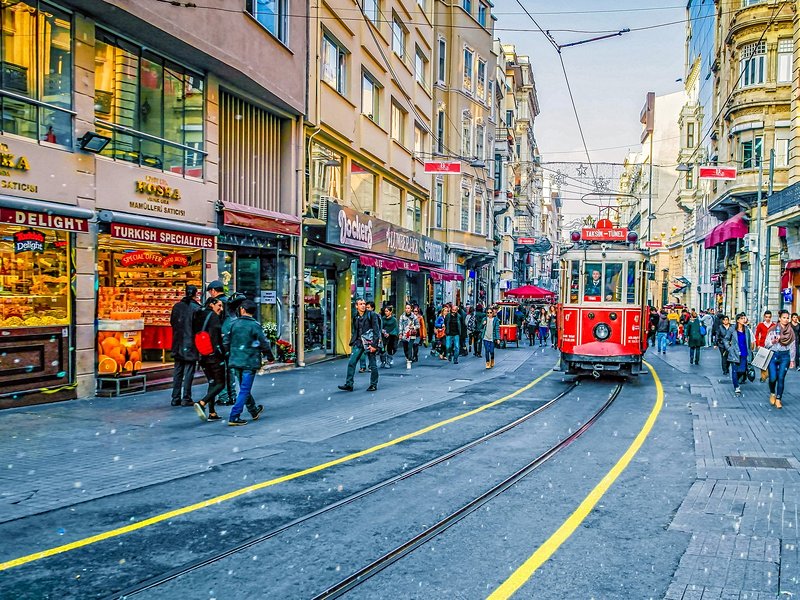 Le quartier Beyoglu et la rue Istiklal
