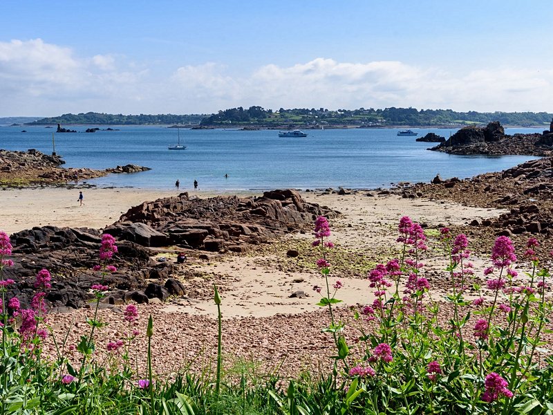 Plage du Guerzido, île de Bréhat